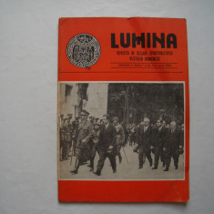 Lumina. Revista in slujba spiritualitatii. Oradea, anul I, nr. 4, iunie 1990