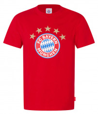 Bayern M&amp;uuml;nchen tricou de bărbați logo red - S foto