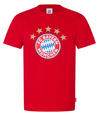 Bayern M&amp;uuml;nchen tricou de bărbați logo red - XL foto