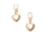 Cercei ALDO aurii, GOLDENHEART 710, din metal