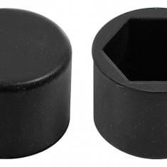 Ornamente prezoane silicon 20buc - Hex 19mm - Negru Garage AutoRide