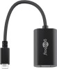 Cablu Adaptor USB-C la DisplayPort 4K Goobay, 0.2m, Compatibil MacBook