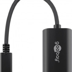 Cablu adaptor USB Type C la Displayport tata-mama 0.2m 4K GOOBAY