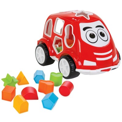 Jucarie cu sortator Pilsan Car red foto