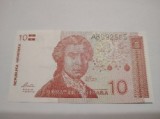 Croația 10 dinari 1991