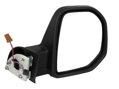 Oglinda exterioara Citroen Berlingo (7), 02.2008-06.2012, Peugeot Partner, 03.2008-06.2012, Dreapta, Crom, electrica, Cu incalzire, carcasa prevopsit foto