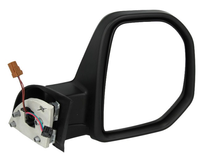 Oglinda exterioara Citroen Berlingo (7), 02.2008-06.2012, Peugeot Partner, 03.2008-06.2012, Dreapta, Crom, electrica, Cu incalzire, carcasa prevopsit