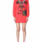 Rochie MOSCHINO COTTON SWEATSHIRT DRESS 0479 91271112 Multicolor