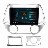 Navigatie 2K Hyundai I20 (2012-2014) 8GB RAM Android 13 Octacore Slot Sim 4G DSP GPS Wi-FI Carplay Android Auto USB Bluetooth Waze Touchscreen 9.5 Inc