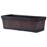 Jardiniera Woodeff, teak, 46x14x17 cm GartenVIP DiyLine, Strend Pro