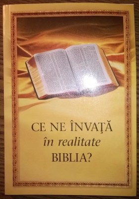 Ce ne invata in realitate Biblia foto