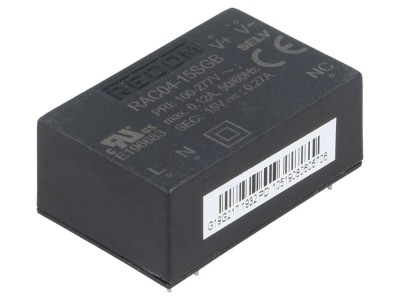 Convertor AC/DC 4W 15VDC foto