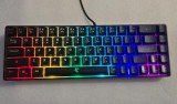 Tastatură Gaming White Shark Ronin GK-2201, Mecanică, Iluminare RGB, Layout 60%