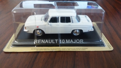 Macheta RENAULT 10 MAJOR 1965 - DeAgostini Masini de Legenda, 1/43, noua. foto