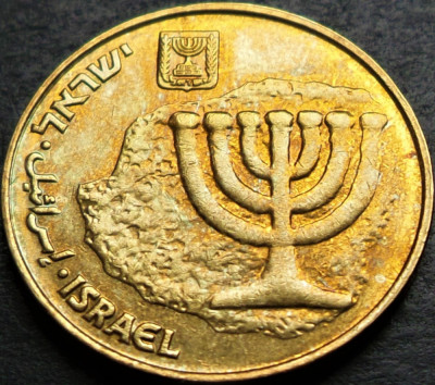 Moneda exotica 10 AGOROT - ISRAEL, anul 2006 *cod 723 C = UNC foto