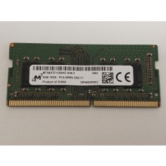Memorie ram Laptop Micron, 8GB, DDR4, 2666Mhz, 1Rx8, PC4-2666V, CL19, MTA8ATF1G64HZ-2G6J1, PC4-21300, 1.2V, non-ECC, Unbuffered, SODIMM, 260 pini