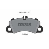 Textar set placute frana, frana disc
