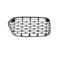 Grila radiator Bmw X2 (F39), 03.2018-2024, model: pachet, M, montare fata, dreapta, cromat, Negru lucios; fagure, RapidAuto