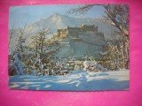 HOPCT 19568 CETATEA KAPUZINERBERG -SALZBURG IN 1978 IARNA -STAMPILA / TIMBRU -AUSTRIA -CIRCULATA