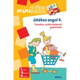 J&aacute;t&eacute;kos angol 4. - Tematikus sz&oacute;kincsfejlesztő gyakorlatok - MiniL&Uuml;K f&uuml;zet