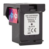 Printhead HP-703XB Remanufacturat Negru compatibil