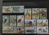 PC436 - Lesotho 1981 Fauna/ Pasari, serie MNH, 14v