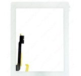 Touchscreen iPad 3 / 4 Alb, Display Tableta, Geam Sticla