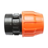 Adaptor Layflat cu olandez D75x75mm cu filet interior, PN6 Poelsan