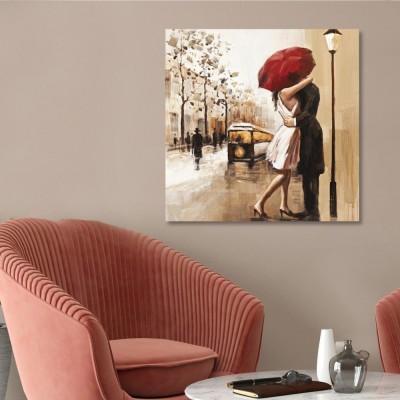 Tablou Canvas KNV4406_7070, Multicolor, 70x70 cm foto