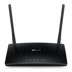 ROUTER TP-LINK wireless. 4G LTE (desktop), 750Mbps, 3 porturi 10/100Mbps + 1 WAN/LAN, AC750, Dual Band slot SIM 4G LTE &quot;Archer MR200&quot; (timbru verde 0.