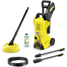 Aparat de spalat cu presiune Karcher K3 Power Control Home , 1600W, 120 bar presiune maxima, 380 l/h debit maxim, Furtun de presiune 7 m, Home Kit acc