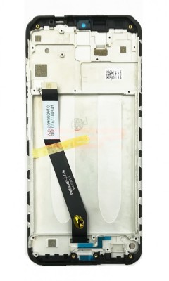 LCD+Touchscreen cu rama Xiaomi Redmi 9 BLACK Original Service Pack foto
