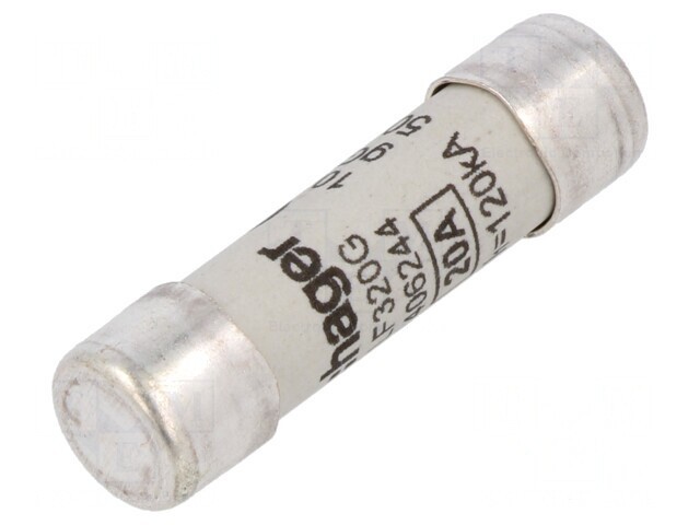 Siguranță gG &Icirc;nt&acirc;rziere 20A 500VAC 10x38mm