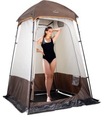 Cort Portabil pentru dus camping,impermeabil,din poliester foto