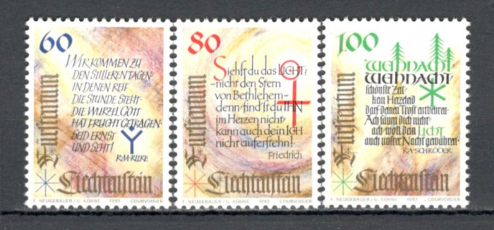 Liechtenstein.1993 Nasterea Domnului SL.251
