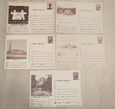 LOT 5 CARTE POSTALA , CP ROMANIA RSR - NECIRCULATE