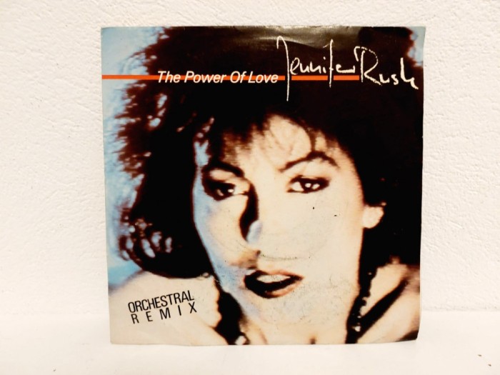 Jennifer Rush &ndash; The Power Of Love, vinil, LP single 7&quot;, 45 RPM, CBS 1985 (VG+)