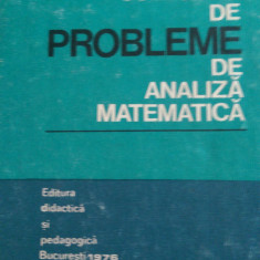 Culegere de probleme de analiza matematica M.Craiu,M.Rosculet 1976