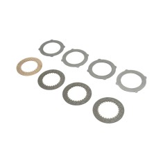 Set discuri frictiune diferential John Deere 85x53.2/58.2x3mm, Z=27 cod OEM RE271382 foto
