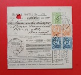 ROMANIA-1913-mandat postal-circulat-Rarr