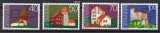 LIECHTENSTEIN 1975, Arhitectura, serie neuzata, MNH