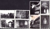 M312 Lot de 8 poze cu biserica din Măl&acirc;ncrav, 1964