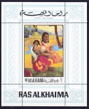 DB1 Ras al Khaima Pictura Gauguin SS MNH, Nestampilat