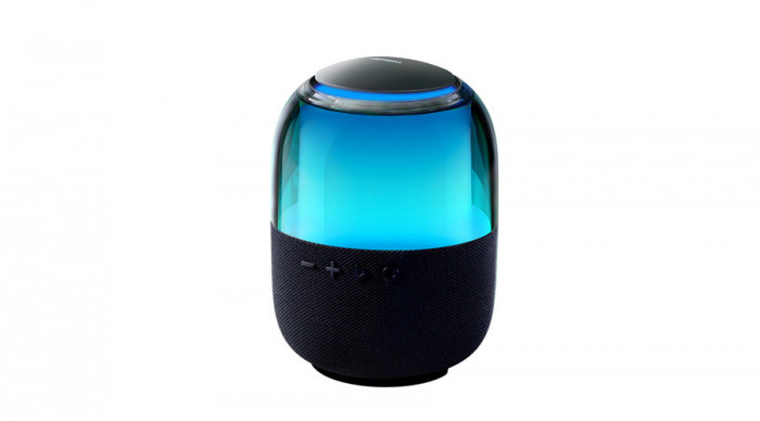 Joyroom Difuzor fără fir Bluetooth 5.3 RGB negru (JR-ML05)