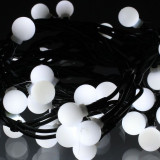 Ghirlanda luminoasa 52 LED-uri, mini sfere, lumina alb rece, lungime 2.5 m, Well