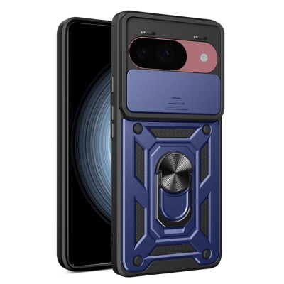 Husa Google Pixel 9 protectie camera Techsuit CamShield Series, albastru foto