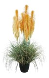Cumpara ieftin Pampas artificial in ghiveci 24 x 150 cm