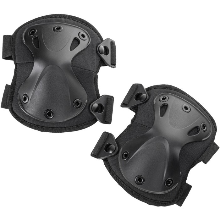 Set Genunchiere Tactice PROTECT Negre Mil-Tec