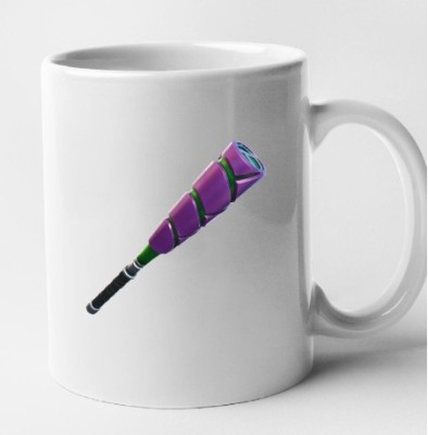 Cana alba personalizata Fortnite - BB&amp;#039;s Beast Bat Pickaxe, INOVATIX&amp;reg;. 330ml foto