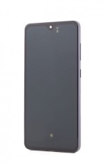 LCD Samsung Galaxy S21 FE 5G, G990, Negru + Rama,